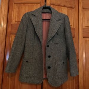 ▪️Vintage▪️ 70’s Black and White Blazer